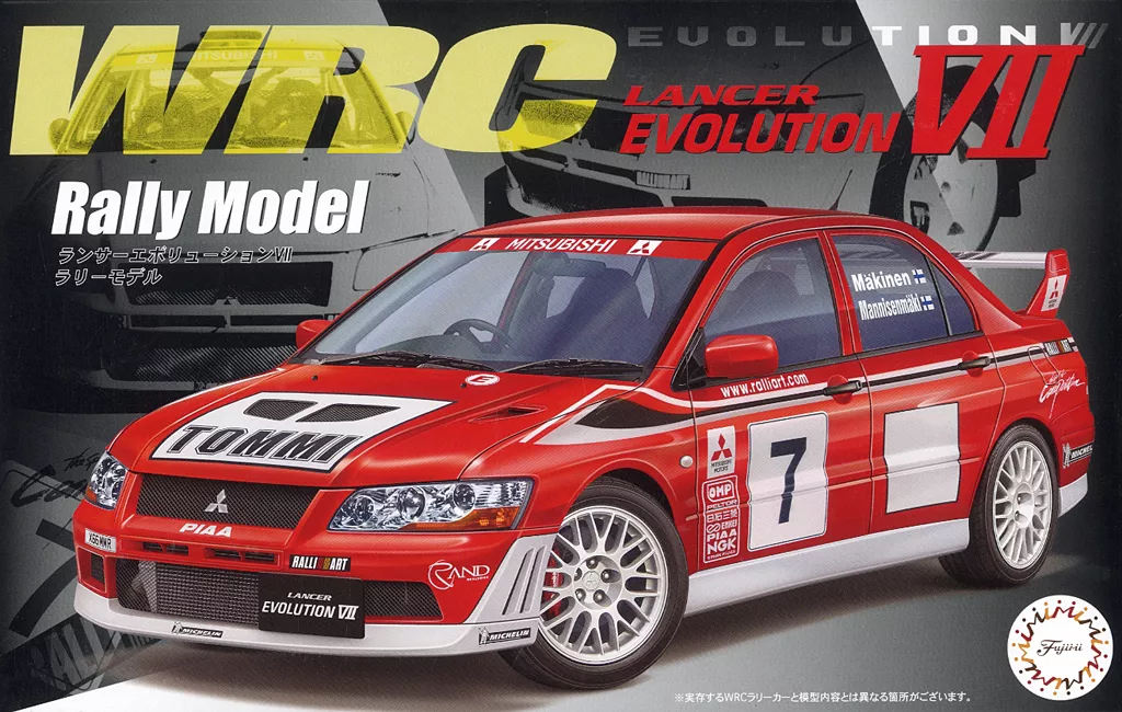 1/24 Scale Model Kit - Inch-up Series / Mitsubishi Lancer Evolution