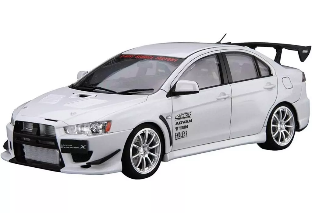 1/24 C-WEST CZ4A LANCER EVOLUTION Ⅹ '07(MITSUBISHI) Model Kit