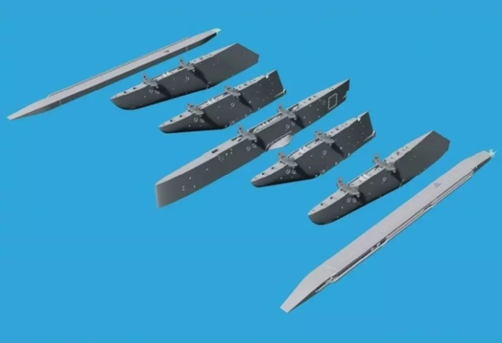 1/48 Scale Model Kit - Grade Up Parts