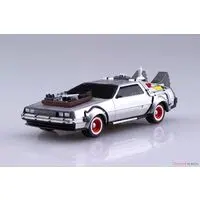 1/43 Pullback BACK TO THE FUTURE from PART Ⅲ Timemachine Model Kit