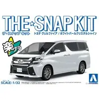 1/32 TOYOTA VELLFIRE(WHITE PEARL CRYSTAL SHINE) Model Kit