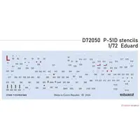 1/72 Scale Model Kit - Detail-Up Parts / North American P-51 Mustang