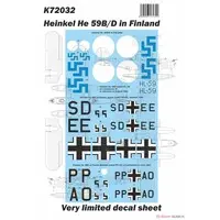 1/72 Scale Model Kit - Fighter aircraft model kits / Heinkel