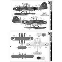 1/72 Scale Model Kit - Fighter aircraft model kits / Heinkel