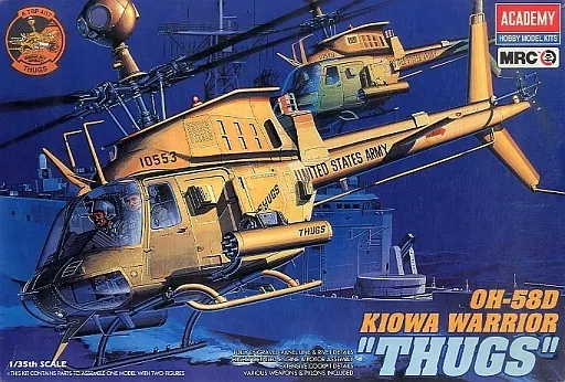 1/35 Scale Model Kit - Helicopter / Bell OH-58 Kiowa