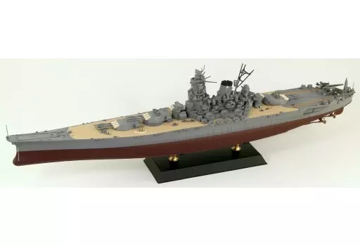 1/700 Scale Model Kit - Warship plastic model kit / Japanese Battleship Yamato & Aichi E13A (Navy Type Zero Reconnaissance Seaplane) & Mitsubishi F1M (Type Zero Observation Seaplane)