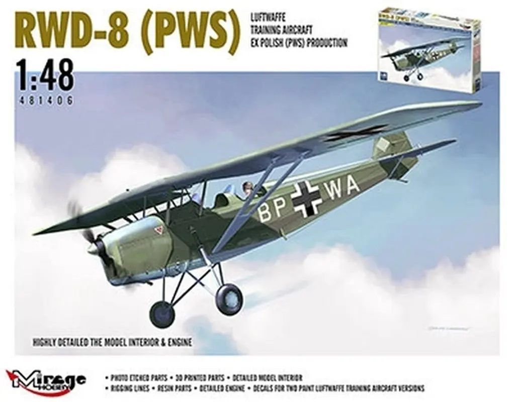 1/48 Scale Model Kit - Trainer aircraft
