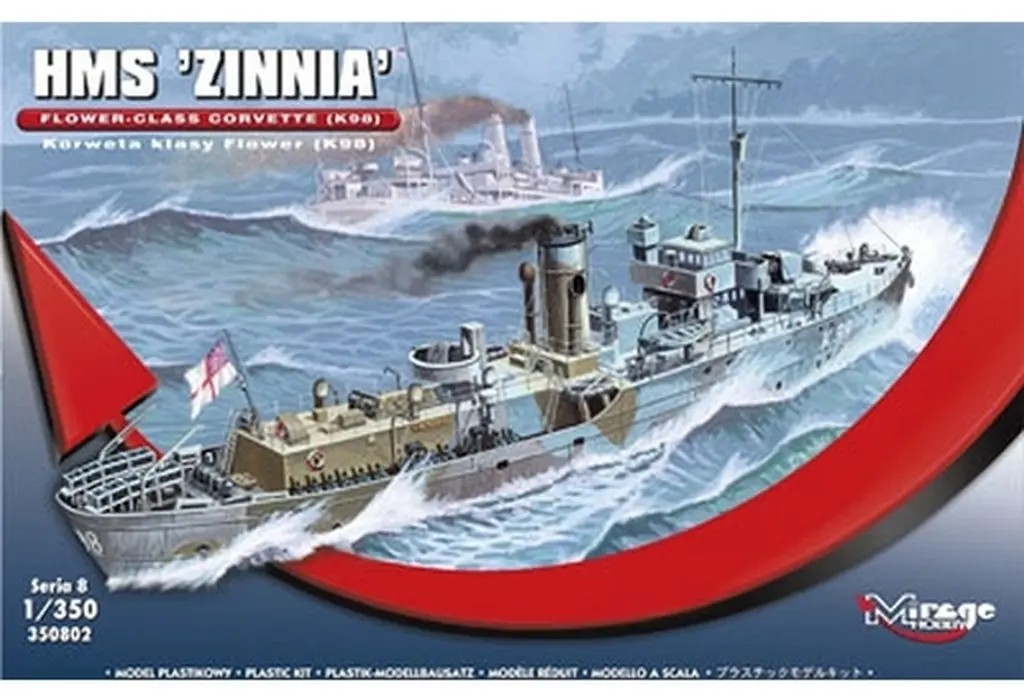 1/350 Scale Model Kit - Warship plastic model kit