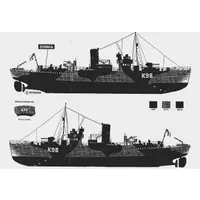 1/350 Scale Model Kit - Warship plastic model kit