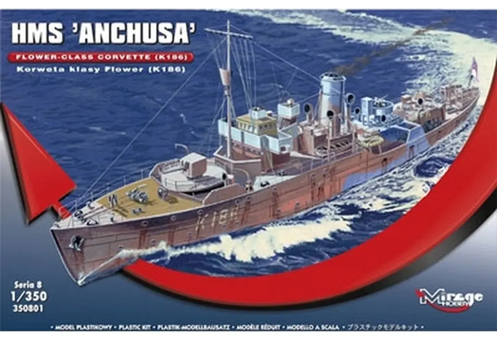 1/350 Scale Model Kit - Warship plastic model kit