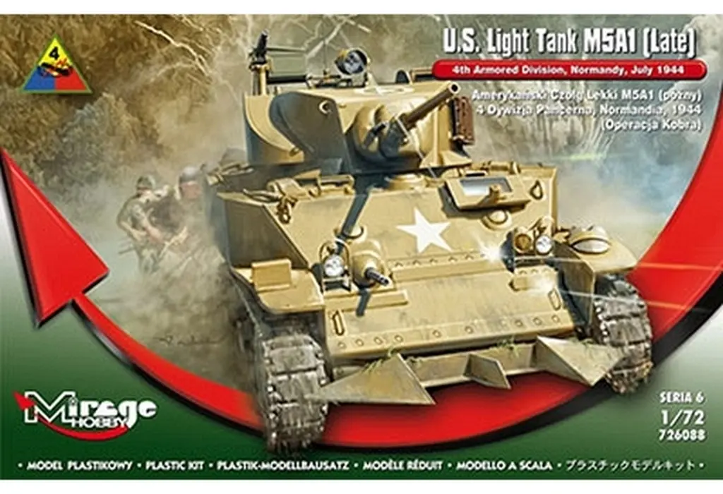 1/72 Scale Model Kit - Tank