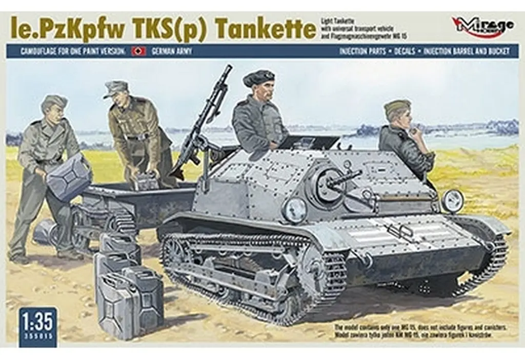 1/35 Scale Model Kit - Tank