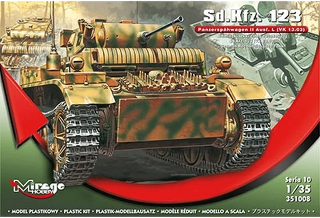 1/35 Scale Model Kit - Tank / Luchs