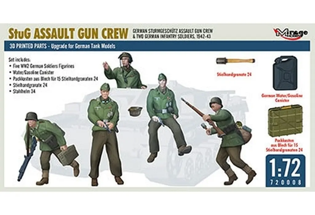 1/72 Scale Model Kit - People/Animals