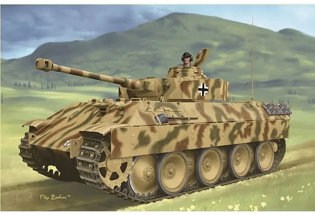 1/35 Scale Model Kit - Tank
