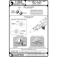 1/32 Scale Model Kit - Electronic-warfare aircraft / Boeing EA-18G Growler & Super Hornet