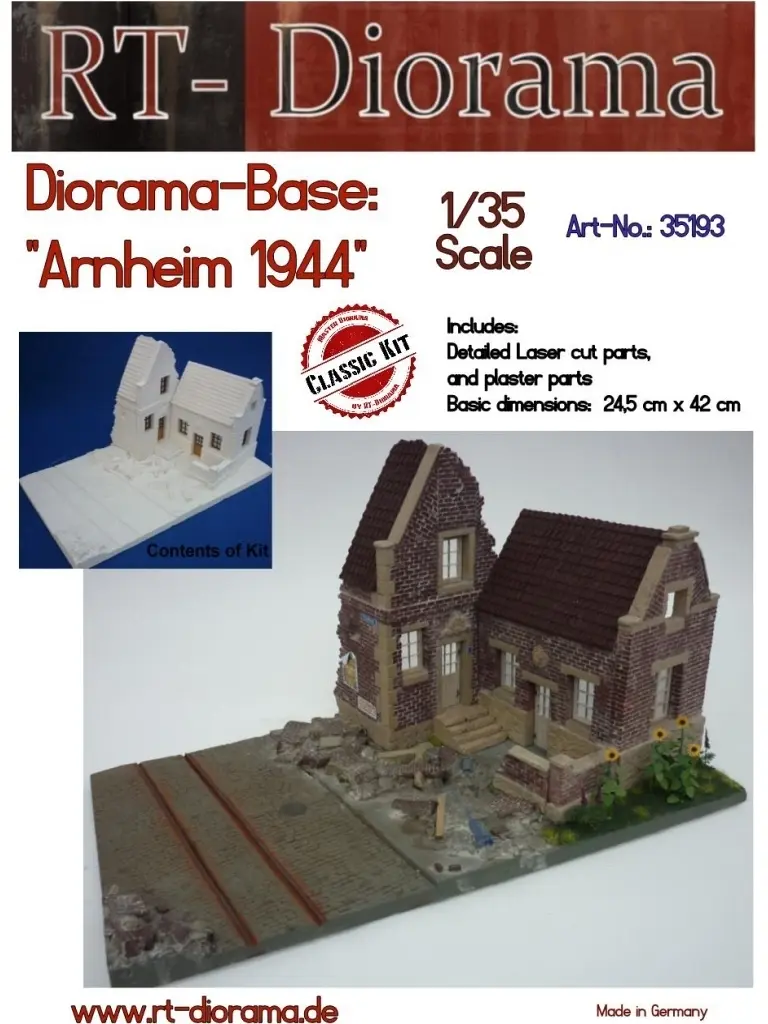 1/35 Scale Model Kit - Diorama Base
