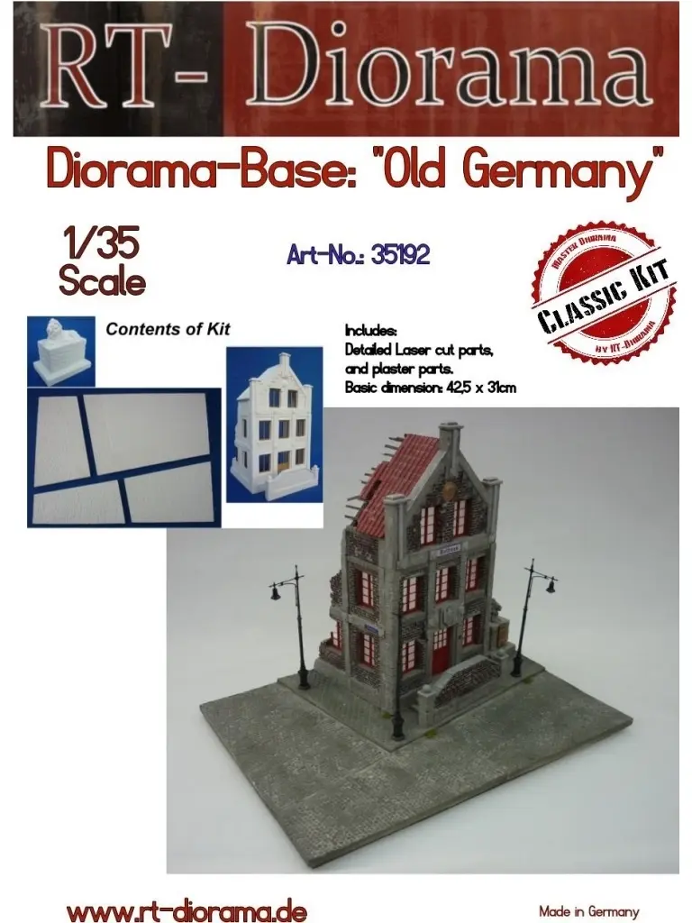 1/35 Scale Model Kit - Diorama Base