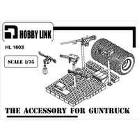 1/35 Scale Model Kit - Grade Up Parts / Gun truck