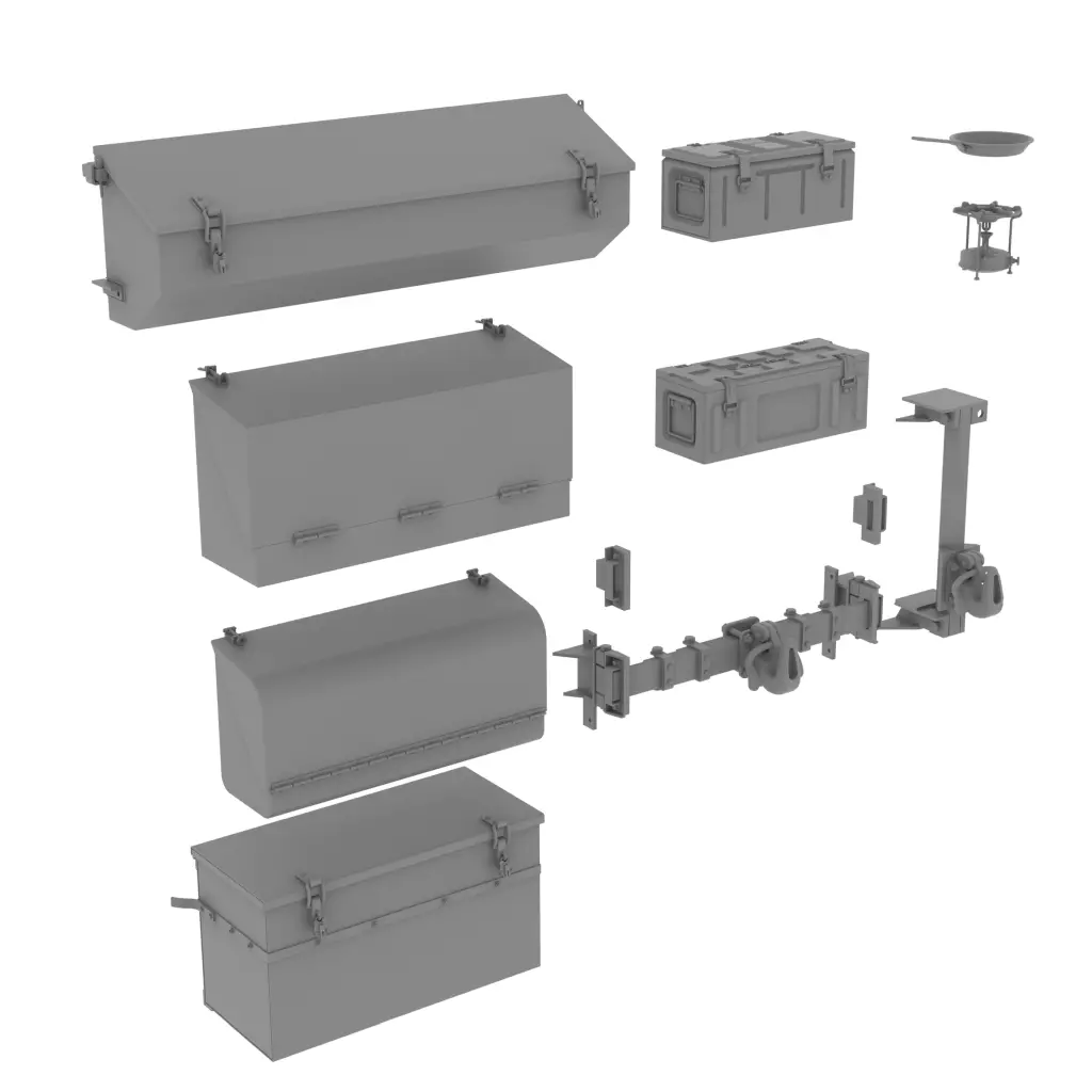 1/35 Scale Model Kit - Grade Up Parts