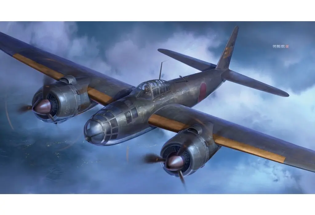 1/72 Scale Model Kit - Fighter aircraft model kits / P1Y1 Ginga