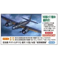1/72 Scale Model Kit - Fighter aircraft model kits / P1Y1 Ginga