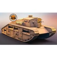 1/72 Scale Model Kit - Tank
