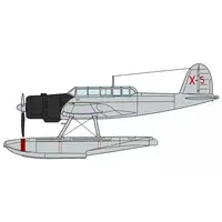 1/72 Scale Model Kit - Aircraft / Aichi E13A (Navy Type Zero Reconnaissance Seaplane)