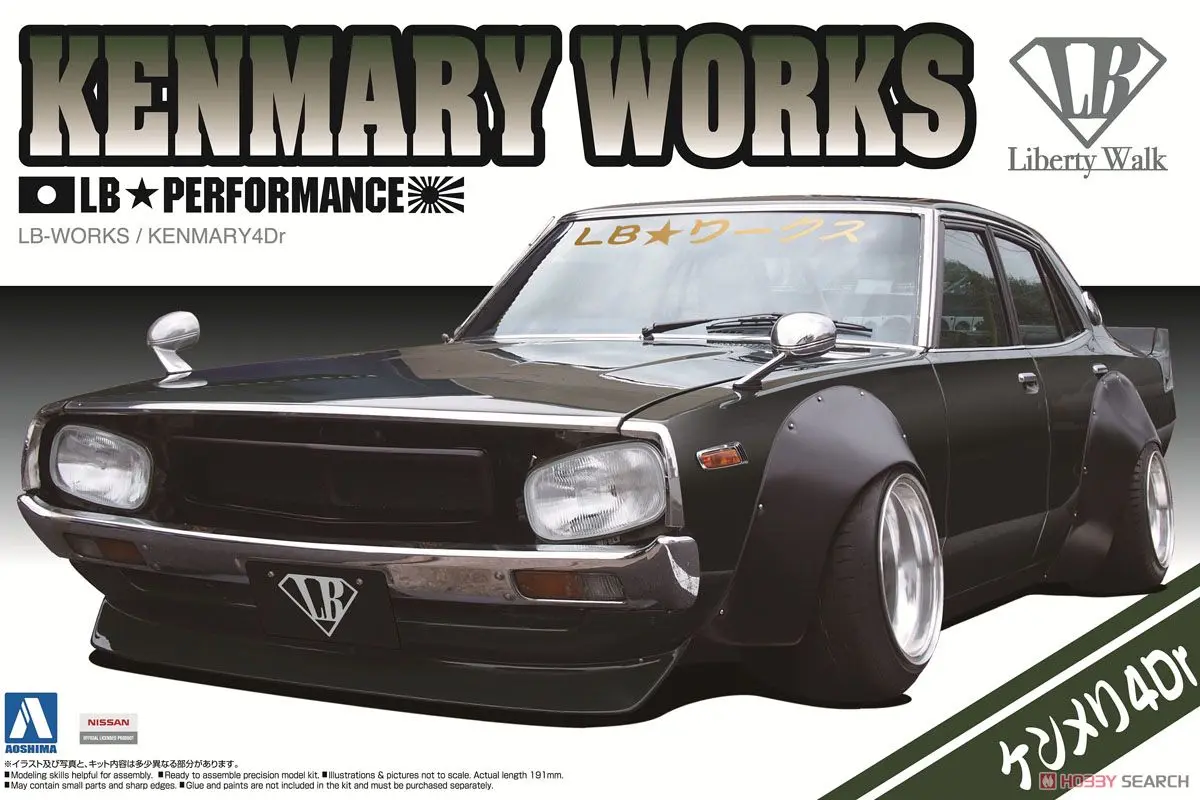 1/24 LB WORKS KEN&MARY 4DR 2015 VER Model Kit