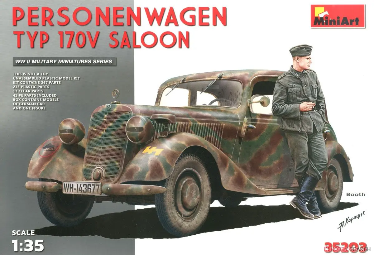 1/35 Scale Model Kit - Mercedes-Benz