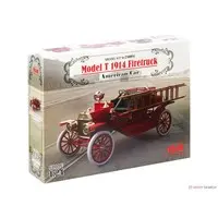 1/24 Scale Model Kit - Fire-Engine / Ford Model T
