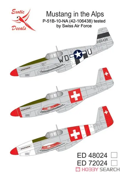 1/48 Scale Model Kit - Fighter aircraft model kits / North American P-51 Mustang