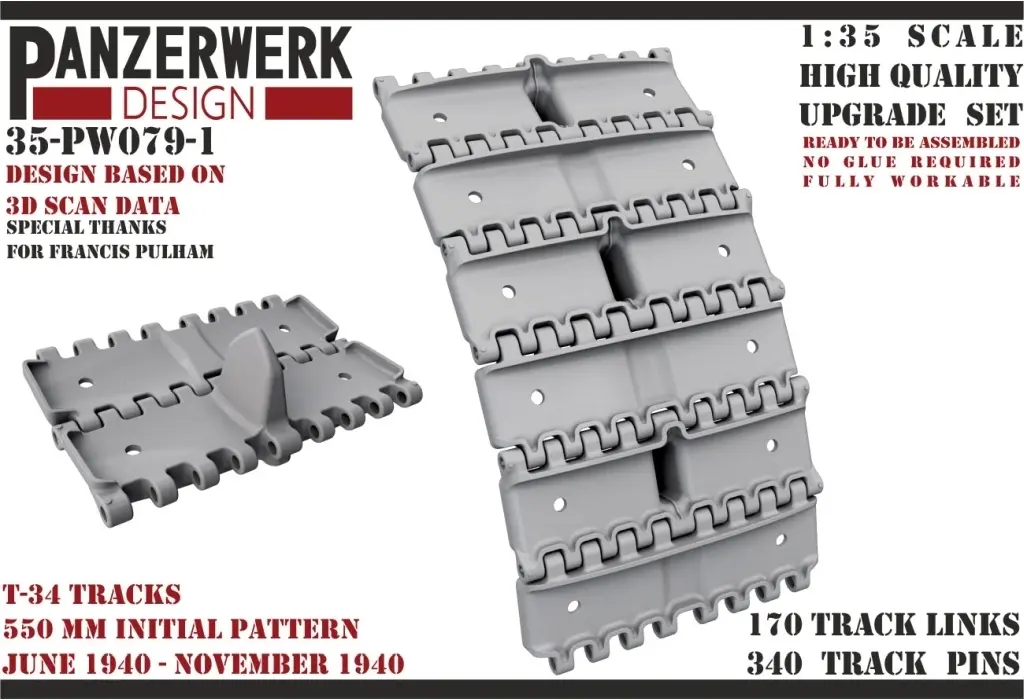1/35 Scale Model Kit - Grade Up Parts