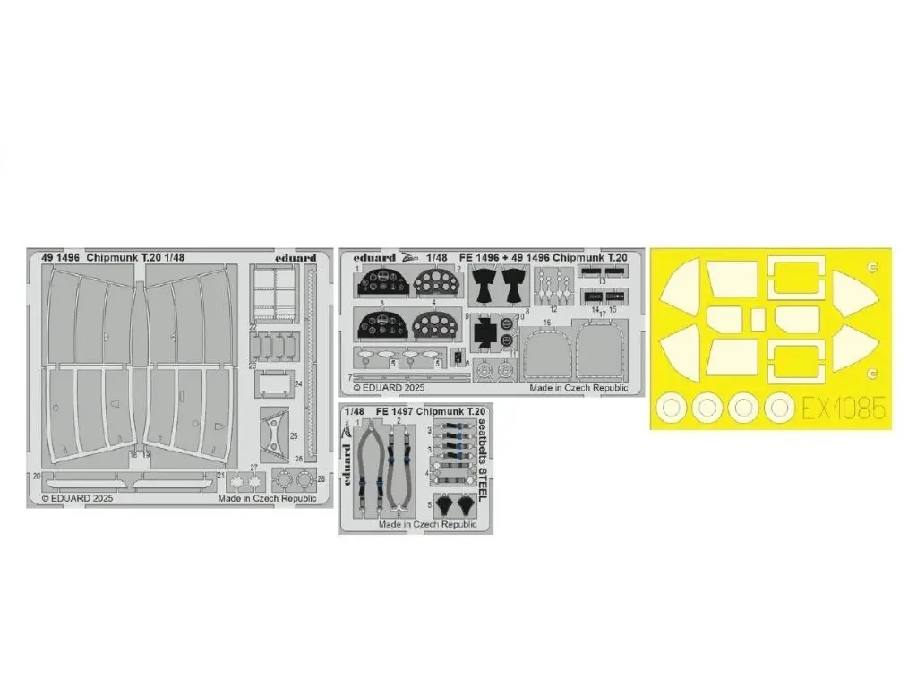 1/48 Scale Model Kit - de Havilland / de Havilland Chipmunk T.20