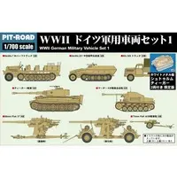 1/700 Scale Model Kit - Half-track / Sd.Kfz. 2 Kettenkrad