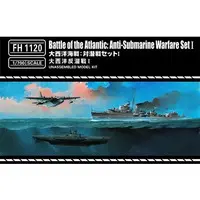 1/700 Scale Model Kit - Warship plastic model kit