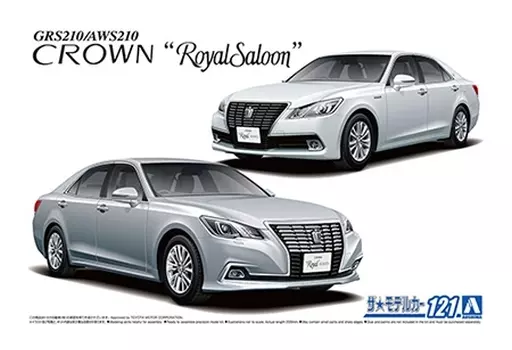 1/24 TOYOTA GRS210/AWS210 CROWN ROYALSALOON '15 Model Kit