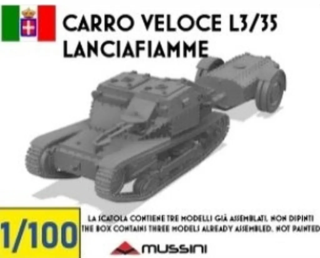 1/100 Scale Model Kit - 1/72 Scale Model Kit - Lancia