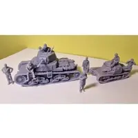1/100 Scale Model Kit - 1/72 Scale Model Kit - Tank / Tank Crew