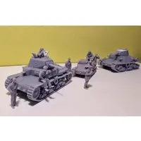 1/100 Scale Model Kit - 1/72 Scale Model Kit - Tank / Tank Crew