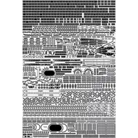 1/350 Scale Model Kit - Grade Up Parts