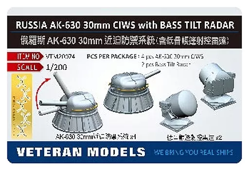 1/200 Scale Model Kit - Detail-Up Parts