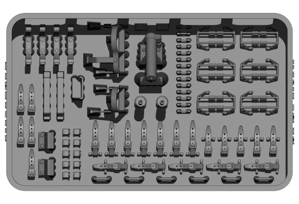 1/35 Scale Model Kit - Grade Up Parts