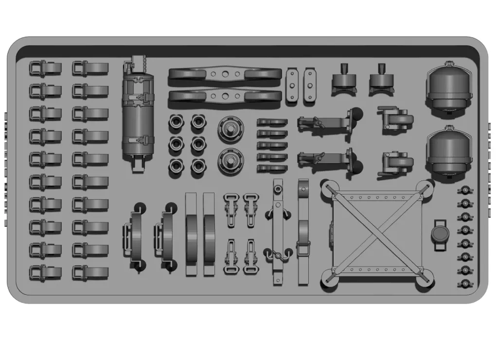 1/35 Scale Model Kit - Detail-Up Parts
