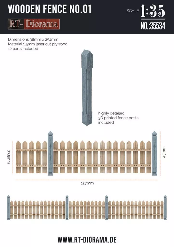 1/35 Scale Model Kit - Diorama Base