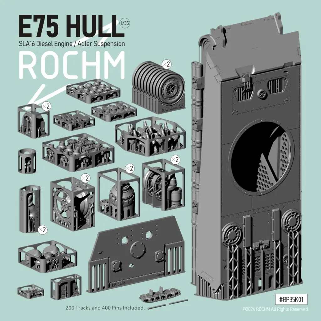 1/35 Scale Model Kit - Detail-Up Parts