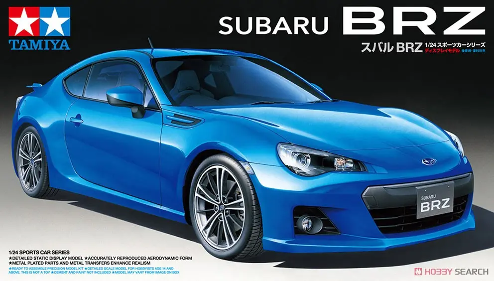 1/24 SCALE SUBARU BRZ Model Kit