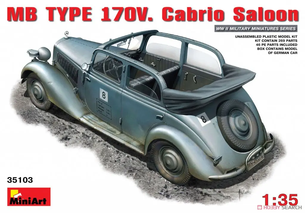 1/35 Scale Model Kit - Mercedes-Benz