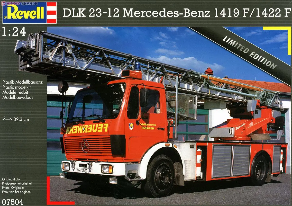 1/24 Scale Model Kit - Fire-Engine