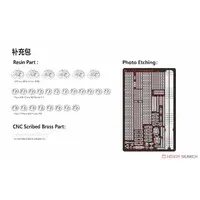 1/350 Scale Model Kit - Detail-Up Parts / Japanese Battleship Yamato